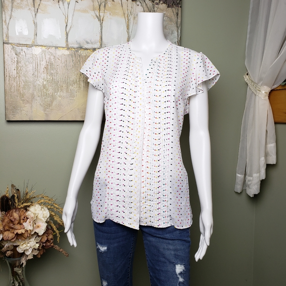 NWT Colorful Blouse